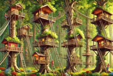 treehouse ladders