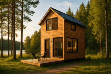 two story tiny house