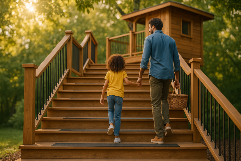 Treehouse Stairs