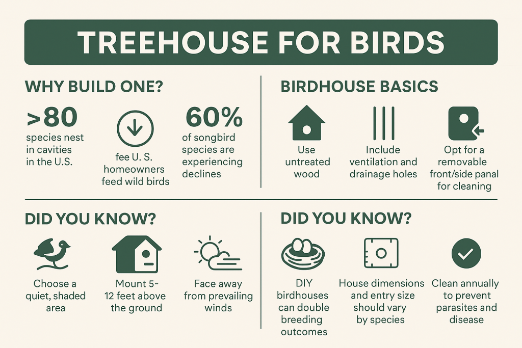 Treehouse for Birds