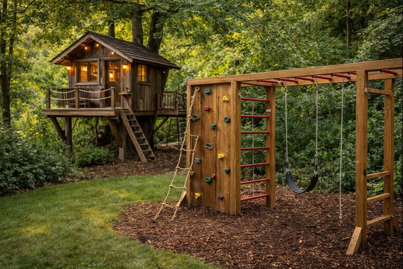 Rustic Treehouse Design