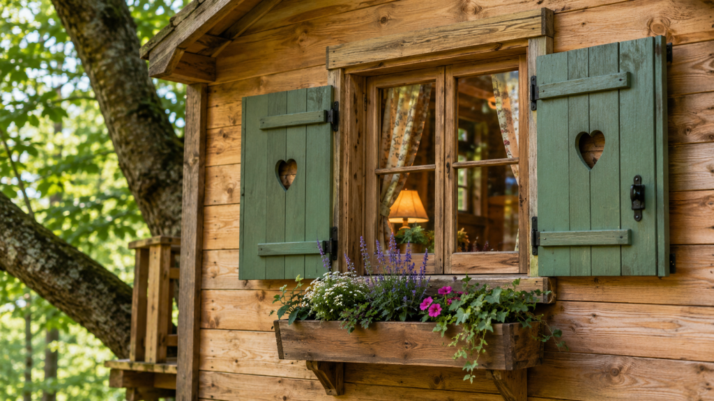 Treehouse Window Ideas