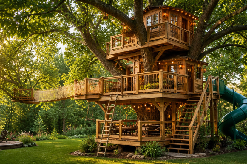 Multi-Level Treehouse
