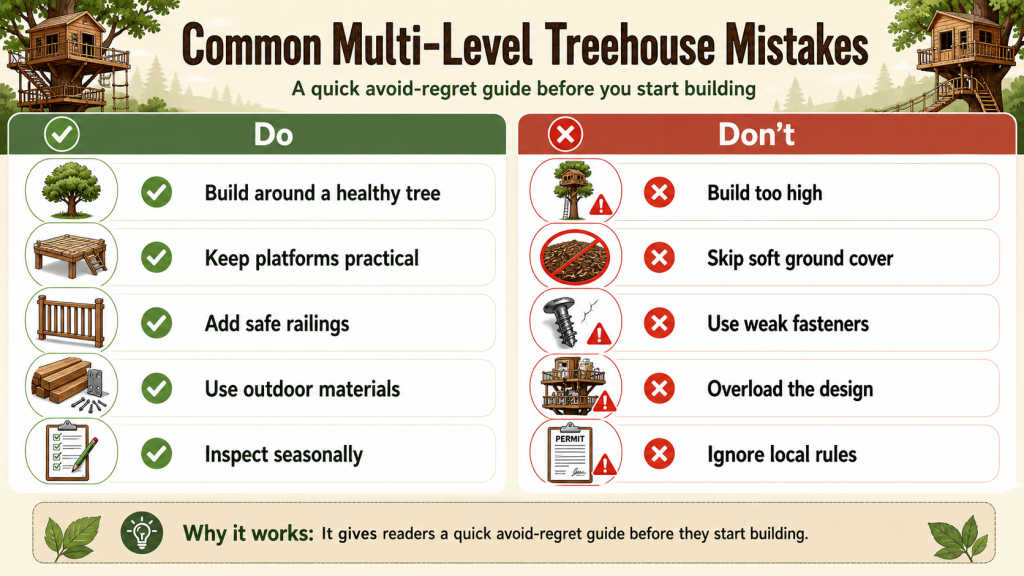 Multi-Level Treehouse