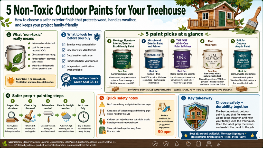 Non-Toxic Outdoor Paints