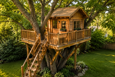 how to build a treehouse