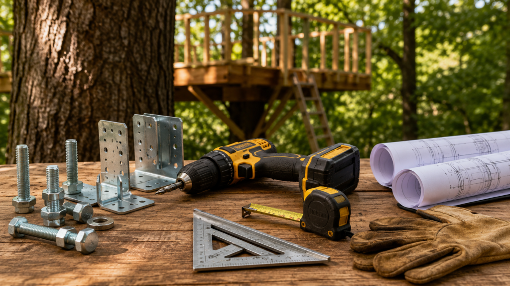 how to build a treehouse