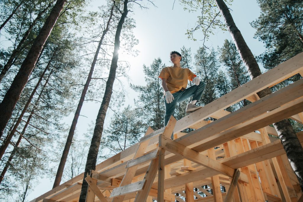 diy treehouse