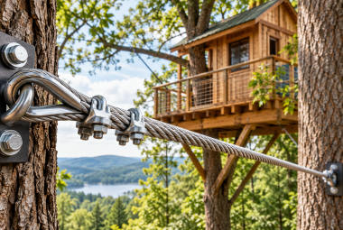 Treehouse Support Cables