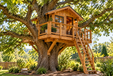 building a treehouse