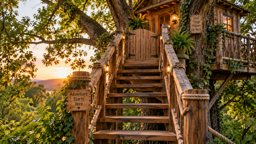 Treehouse Entrance