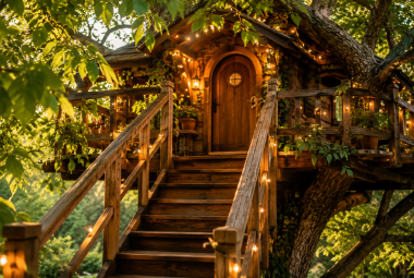 Treehouse Entrance