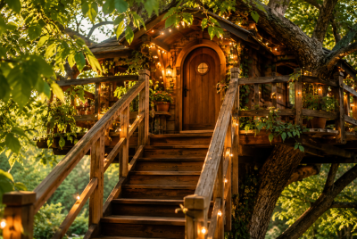 Treehouse Entrance