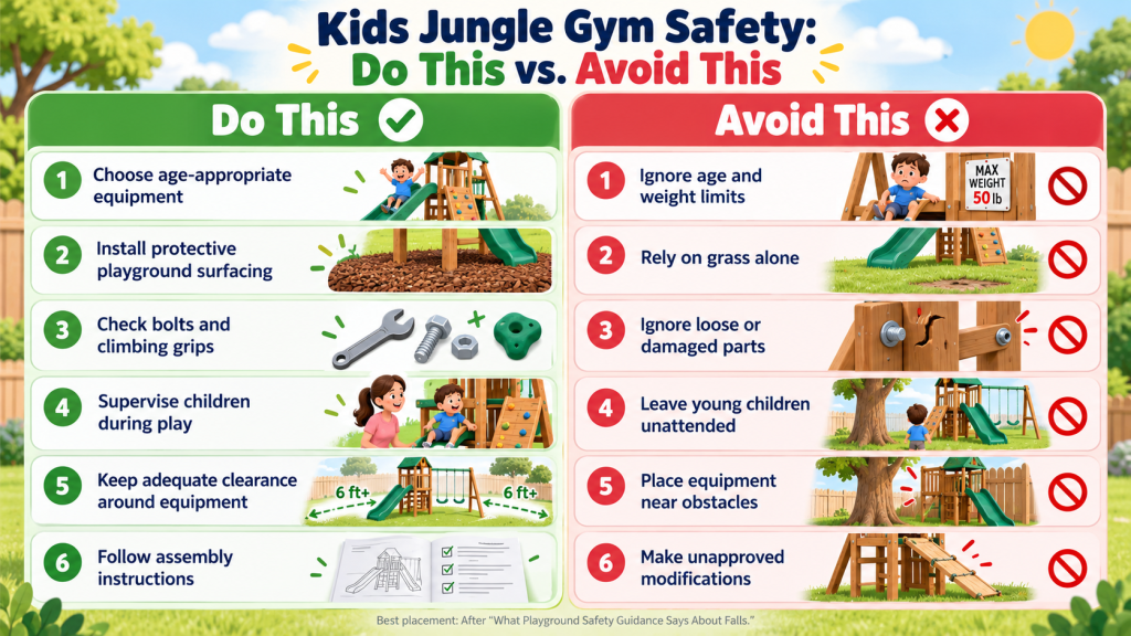 kids jungle gym